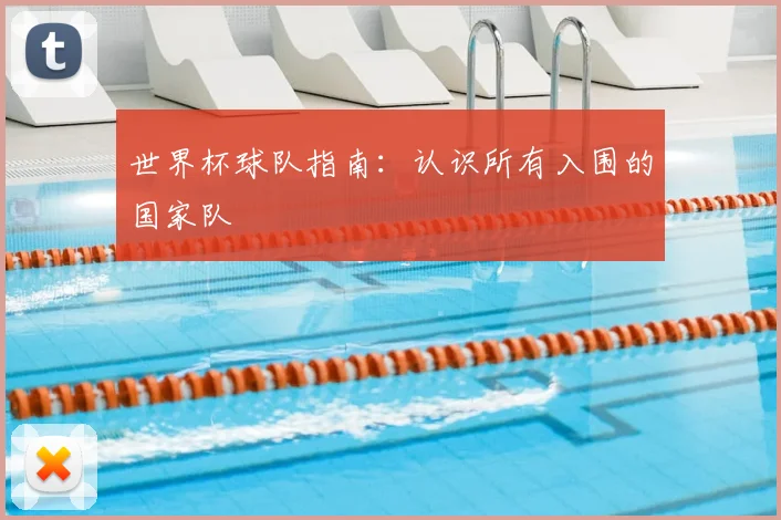世界杯球队指南:认识所有入围的国家队